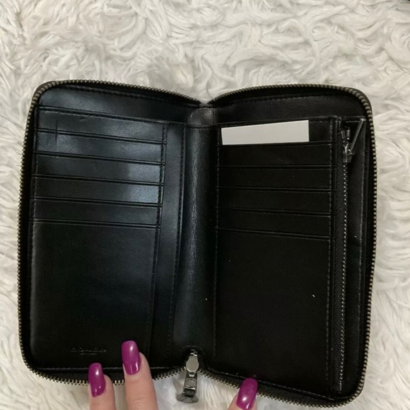 Coach Central Satchel with Lacquer Rivets 36306 and matching wallet - Picture 9 of 11